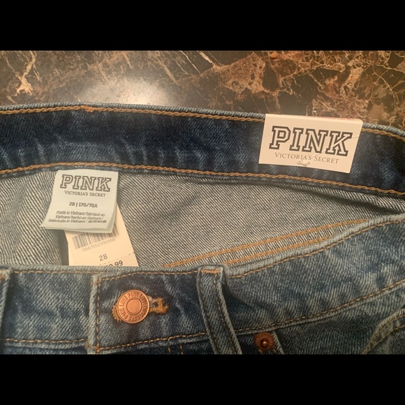Victoria Secret PINK jean shorts size 28 - Picture 4 of 7